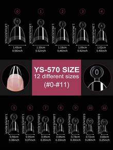 240/szt. XS migdałowe półpokrycie sztucznych paznokci, półmatowe sztuczne przedłużenie paznokci, ekstra krótkie migdałowe miękkie żelowe końcówki paznokci do małego łożyska paznokcia. Rozmiar 240/120/24 sztuk