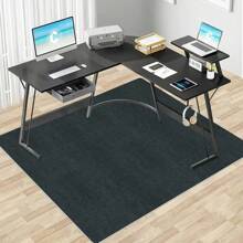 Tapis de chaise avec fonction anti-dérapante pour usage domestique, tapis de chaise de bureau anti-dérapant pour sols en bois dur, tapis de bureau anti-dérapant, protecteur de sol, empêchant les rayures et les dommages aux meubles et aux sols
