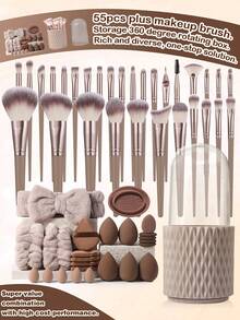(香槟金)18-20-22-25-30件套化妆刷套装,优质合成毛眼影晕染刷套装,化妆工具+24件套化妆工具套装,化妆刷套装,化妆刷套装,化妆刷套装,全套化妆工具,化妆刷套装,全套化妆工具,刷子套装,化妆刷套装,化妆礼品套装,赠品,专业化妆刷,全套化妆工具 - 彩色 - 查看 21