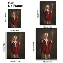 1 Piece,Portrait Of Pope Francis Of The Catholic Church, Religion Frameless Art Decoration Painting, Printed Posters Mural ,Waterproof Canvas,Suitable For Home , Office , Bedroom, Living Room, Study, Bathroom, Bar, Wall Arts And Home Decoration, Is An Ideal Holiday Gift