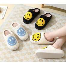 Women's Soft Plush Vintage Slippers Women's Cozy Warm Slippers Stylish Slippers Inside And Out - Blue - View 6