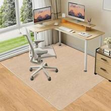 Tapis de chaise avec fonction anti-dérapante pour usage domestique, tapis de chaise de bureau anti-dérapant pour sols en bois dur, tapis de bureau anti-dérapant, protecteur de sol, empêchant les rayures et les dommages aux meubles et aux sols