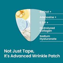 Advanced Wrinkle Patches 60ct Smile Line, Frown Line Wrinkle Patches Korean Skin Care Face Wrinkle Tape Overnight With Retinol & Collagen (Medium (Neck)) - Small (Face) - View 3