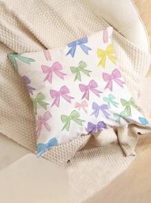 1pc/4pcs Butterfly Print Pillow Covers, Home Decor Sofa Cushion Covers For Bedroom, Car Seat Back Cushion