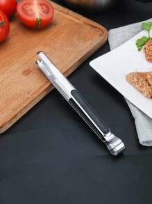 1 szt. klipsy do grilla ze stali nierdzewnej, uniwersalne klipsy kuchenne, odpowiednie do grillowania, bufetu, sałatki, deseru, artykułów na przyjęcia świąteczne, akcesoriów kuchennych, klipsów do grilla do gotowania i pieczenia