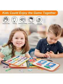 Busy Board Montessori Toys For Girls & Boys Gifts, Sensory Toys,Educational Travel Toys, Preschool Activities For Learning Fine Motor Skills, Toddler Board Ages Educational Toys,Busy Board Montessori,Fine Motor,Fine Motor Skills