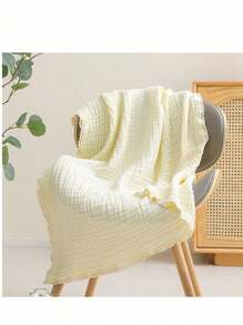 Baby Six Layers Gauze Thread Lace Blanket, Swaddling Cloth ,Baby Stroller Cover Blanket Bath Towel