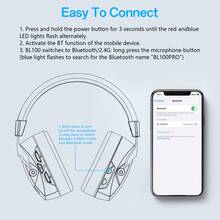 Acinaci Bezprzewodowe słuchawki do gier z odłączanym mikrofonem z funkcją tłumienia szumów, Bluetooth 2,4 GHz - USB - 3,5 mm przewodowe gniazdo 3 tryby Bezprzewodowe słuchawki do gier do komputerów PC, Switch, telefonów, tabletów
