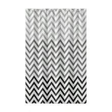 Colección de cortinas de baño PEVA - Rayas de cebra en degradado moderno negro-blanco-gris con diseño impermeable y de fácil limpieza | 4 opciones de tamaño (80x180cm a 180x200cm) | Textura lisa de gotas de agua, ganchos antideslizantes para baños minimalistas Decoración de la habitación Accesorios de baño Decoración de baño de vuelta al colegio - Multicolor - Ver 7