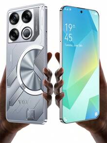 2025 Celulares y Smartphones Oferta rentable 16+512 gb 5G/4G Teléfono 7.3" 72MP+108MP Reconocimiento facial android 14 8000 mah batería - Blanco - Ver 1