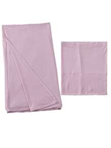 2 pièces/Set Hijab et sous-cap assortis en jersey, couleur unie, tissu modal doux et respirant, 1 hijab cylindrique simple + 1 foulard léger en modal, convient pour une utilisation quotidienne conservatrice, abaya pour femme