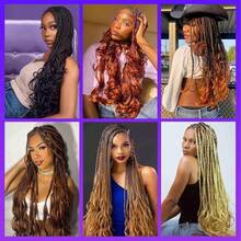 12/16/24Inch French Curly Braiding Hair Pre Stretched Bouncy Braiding Hair Easy Braid Curl Braids, Lightweight Synthetic Wavy Hair Extens - Multicolor - View 7