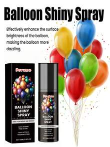DOWMOO 1 件/100ML 气球增光喷雾，有效增强气球表面亮度和光泽外观，持久光泽，抗氧化，无味，便携式喷雾，适用于装饰场景，新旧款随机发货。