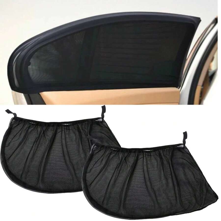 Car Curtains - 2Pc SUV Rear - View 1
