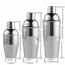 350ml, 550ml, 750ml Edelstahl Cocktailshaker