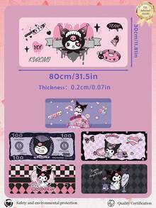 Sanrio 1 وحدة من حصير مكتب كيتي السانريو الرائع ، كرتون جميل لحصير المكتب للنساء ، حصير مكتب ديكوري كبير للمطاعم ، قابل للغسيل ، مناسب للمكتب والألعاب ونزل الطلاب وأجهزة الكمبيوتر والمطاعم ، هدية لصديقة أو أم أو حزب ديكور