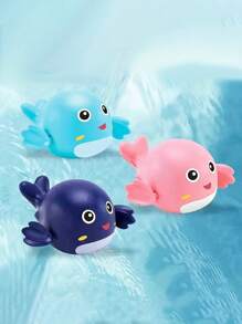 1/3 Pcs Cute Cartoon Dolphin Wind-Up Water Toys,Turtle Shaped Bathing Toys And Random Color Cute Frog-Shaped Bathing And Pool Toy - Fun Bathtub And Pool Toys For Children Age 3 4 5 6 7 8 9 10 Year Old Perfect Gift For Bath Time Interactive Play Water Bathroom Toys Gift For Children's Day/Halloween/Christmas/Thanksgiving Day/Birthday/New Year, Kids Toys, Toys For Boys And Girls