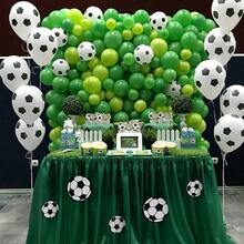 20pcs/50pcs Football Balloons, Black & White Soccer Ball Latex Balloons, Football Party Decorations, Sports Theme For Birthday, Baby Shower, Party Supplies - Multicolor - View 4