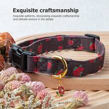 Pet Basic Dog Collars - Black Rose - View 5