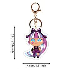 1pc Cookie Run Kingdom Keychain - Cake Run Keychain - Acrylic Material - Backpack Hanging Decoration - Home Decor - Holiday Gift - Birthday Gift - Halloween / Christmas Gift - Toys - Games - Multicolor - View 8