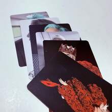 1 pieza/55 piezas Conjunto de tarjetas fotográficas LOMO de la gira 2025 G-D, tarjetas coleccionables de celebridades K-Pop, pegatinas DIY para scrapbooking, regalo de fans y decoración del hogar