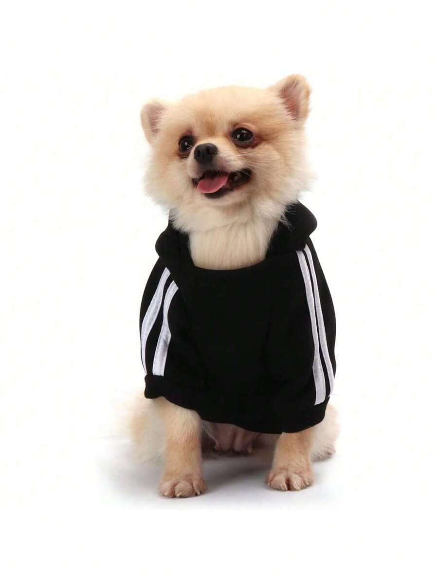 1 pieza Sudadera con capucha para perros, adecuada para perros y gatos de razas pequeñas, medianas y grandes