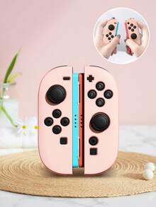1 Pair Of Handle Protective Case Compatible With Nintendo 2025 Switch 2 Joy-Con Controllers, Compatible With Nintendo Switch OLED/NS Left And Right Handle Controller Protective Cover, The Shell Effectively Prevents The Handle From Scratching, Is Non-Slip And Sweat-Resistant, And Does Not Fall Off. It Is The Best Gift For Students, School Season, Summer, And Valentine's Day Compatible With Switch Players - Multicolor - View 16