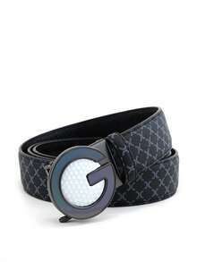 男士简约百搭腰带，字母G自动扣，休闲腰带，适合户外和商务场合，休闲、商务、送给男友、丈夫、父亲、男士的礼物，日常穿着、时尚、青少年、户外、度假、运动、旅行、街头、波西米亚风、复古秋季、万圣节秋冬配饰，适合青少年、青年、男士，休闲、户外、运动、度假、毕业礼物、生日礼物、日常穿着