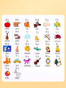 Children's Wooden Letter Spelling Game, English Word Matching For Early Childhood Education, Cognitive Learning, Puzzle, Science And Education Toys - Apricot - View 4