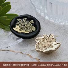 1 Pc, Various Animal Series, Removable Wax Seal Heads, Deer/Cat/Dog/Squirrel/Hedgehog And Other Animals, Suitable For Envelope Letter Paper, Wedding Invitations, Parties, Wine Packaging, DIY Craft Seal Decoration, Gift Decoration, Graduation Parties, Anniversaries, Various Festive Gifts,Back To School,School Supplies