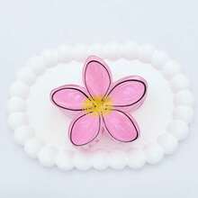 1 件雏菊花和发爪发夹，清新夏日女孩花卉发饰，多功能女士颈背发夹时尚发饰花爪夹 - 彩色 - 查看 14