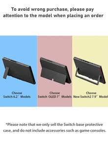1 Pair Of Handle Protective Case Compatible With Nintendo 2025 Switch 2 Joy-Con Controllers, Compatible With Nintendo Switch OLED/NS Left And Right Handle Controller Protective Cover, The Shell Effectively Prevents The Handle From Scratching, Is Non-Slip And Sweat-Resistant, And Does Not Fall Off. It Is The Best Gift For Students, School Season, Summer, And Valentine's Day Compatible With Switch Players - Multicolor - View 10