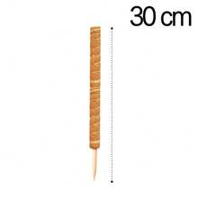 30/40/50cm Soporte de Cocos para Plantas Tótem de Fibra de Coco  para Jardinería, Varilla de Coco para Plantas Trepadoras, Enredaderas y Crecientes - 30 cm - Ver 11