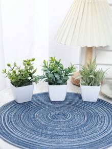 Conjunto de 3 macetas con suculentas simuladas, combinación de verde y rosa, plantas artificiales miniatura falsas para jardín, escritorio, habitación, ventana, regalo de inauguración de casa, decoración de arte, decoración de oficina, boda