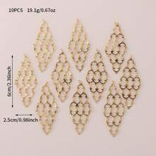 10pcs Jewelry Connectors, Suitable To Make Earrings, Women Jewelry DIY Accessories