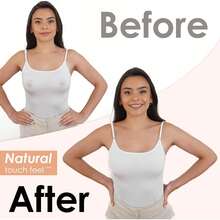 ¡RecomendadoNEATS Cubrepezones para Mujeres, Pétalos de Pecho de Silicona Reutilizables, Adhesivos e Invisibles¡Top de Temporada - Perla - Ver 5