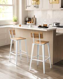 Barstools - Marrón+blanco - Ver 1