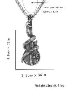 Vintage Stainless Steel Eagle Pendant Necklace With Chain, Personalized Fashion Feather Eagle Necklace For Men, Party Jewelry, Holiday Gift