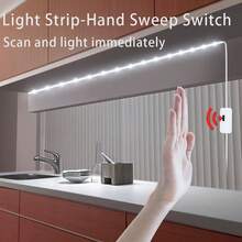 1 dải đèn LED USB 5V dùng pin, dài 1m - 20m, linh hoạt dùng để trang trí đèn nền TV, có thể điều chỉnh độ sáng trắng ấm/trắng lạnh, thiết bị bảo vệ thị lực - trắng - Xem 4