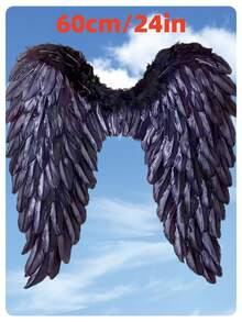 Valentine's Day Angel Feather Wings S/M/L Sizes Multi-Color Cosplay Role Play Performance Photo Prop - Multicolor - View 14
