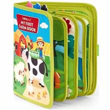 Felt Busy Books Children's Cognitive Educational Enlightenment Unbreakable Felt Books DIY Farm Stories Toy Books