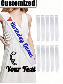 Custom Party Strap With Text, Custom Sash Personalized Sash With Logo Text, Bride To Be Sash, Bachelorette Sash, Custom Sashes For Pageants Birthday, Custom Sash Make Your Own Sash, Custom Bridal Sash, Bachelorette Party Favors, Bride To Be Sash, Personalized Sash, Bachelorette Party Sash, Custom Sash, Party Favors, Personalized Gifts, Wedding Party, Gifts, Gifts, Bridesmaid Proposal Gifts - Multicolor - View 6