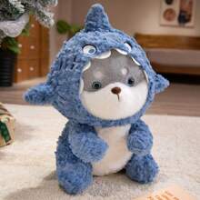 Soft Plush Transforming Dog Doll, Comfort Stuffed Animal, Children's Birthday Gift, Creative Pet Pillow For Dorm And Bedroom Decor