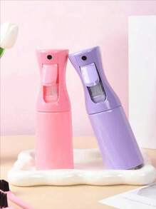 1 buc 200 ml sticlă de pulverizare continuă de înaltă presiune cu gradient, spray cu ceață fină, pentru o atingere cosmetică rapidă, pulverizare semiautomată cu presiune, potrivit pentru sticlă de toner pentru piele de călătorie, sticlă de hidratare facială atomizătoare, coafare, accesorii pentru păr, accesorii pentru păr