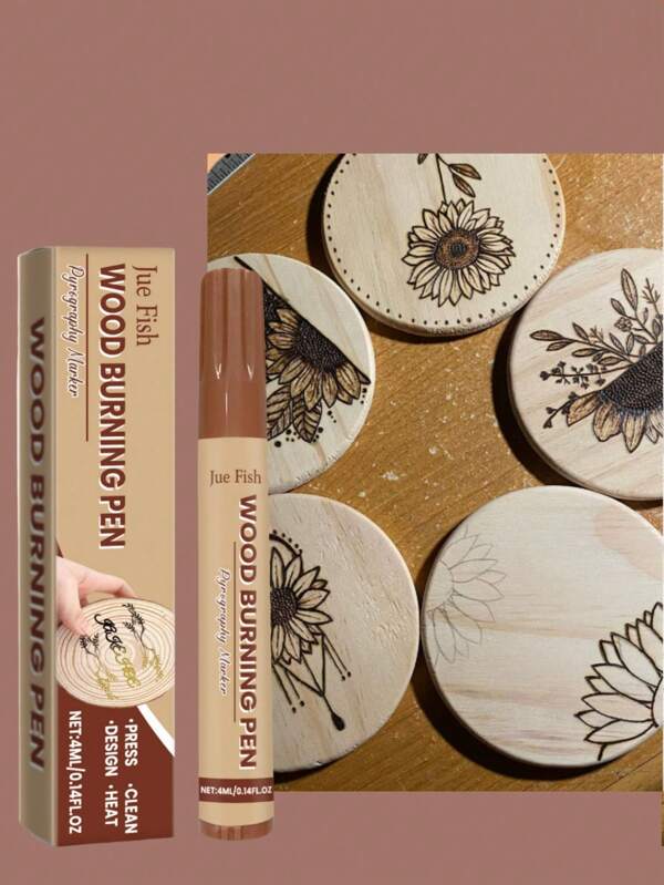 Holz-Brennstift-Set - DIY Holz-Brennmarkierer Gravurstift Set