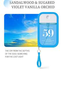 1 Pc Fragrance Spray,3.17oz(48ml), With Silicone Sleeve – Long-Lasting Aromatherapy , Air Freshener,Deodorizer, Portable Niche Scent For Dating, Party, Gathering, Traveling, Holiday, Home, Hotel, Office, Ideal Gift For Family, Relatives And Friends