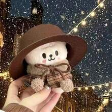 SKZ KPOP (Only Clothes) Various Anime Doll Costumes High Aesthetic Retro Plaid Cape Suitable For 10cm Cartoon Anime Dolls, Dolls, Cartoon Character Doll . DIY Decorative Cloaks Clothing.Graduation Gift, Couple Gift, Friend Party Gift, Small Gift