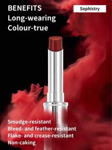 MAC MAC Locked Kiss 24HR Lippenstift Sophistry Farbe 1,8g/0,06 Oz - Ein abkussresistenter und transferbeständiger Lippenstift mit 24 Stunden Halt und reichhaltiger matter Farbe