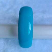 1pc 2cm Wide Plastic Bangle Bracelet, Resin Candy Color Party Wear