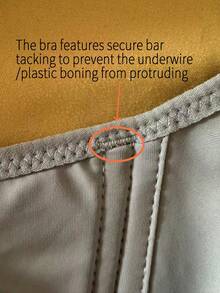 3pcs Wireless Sexy Adjustable Minimizer Bras, Inclusive Of Blue, Pink And Purple Colors - Multicolor - View 4